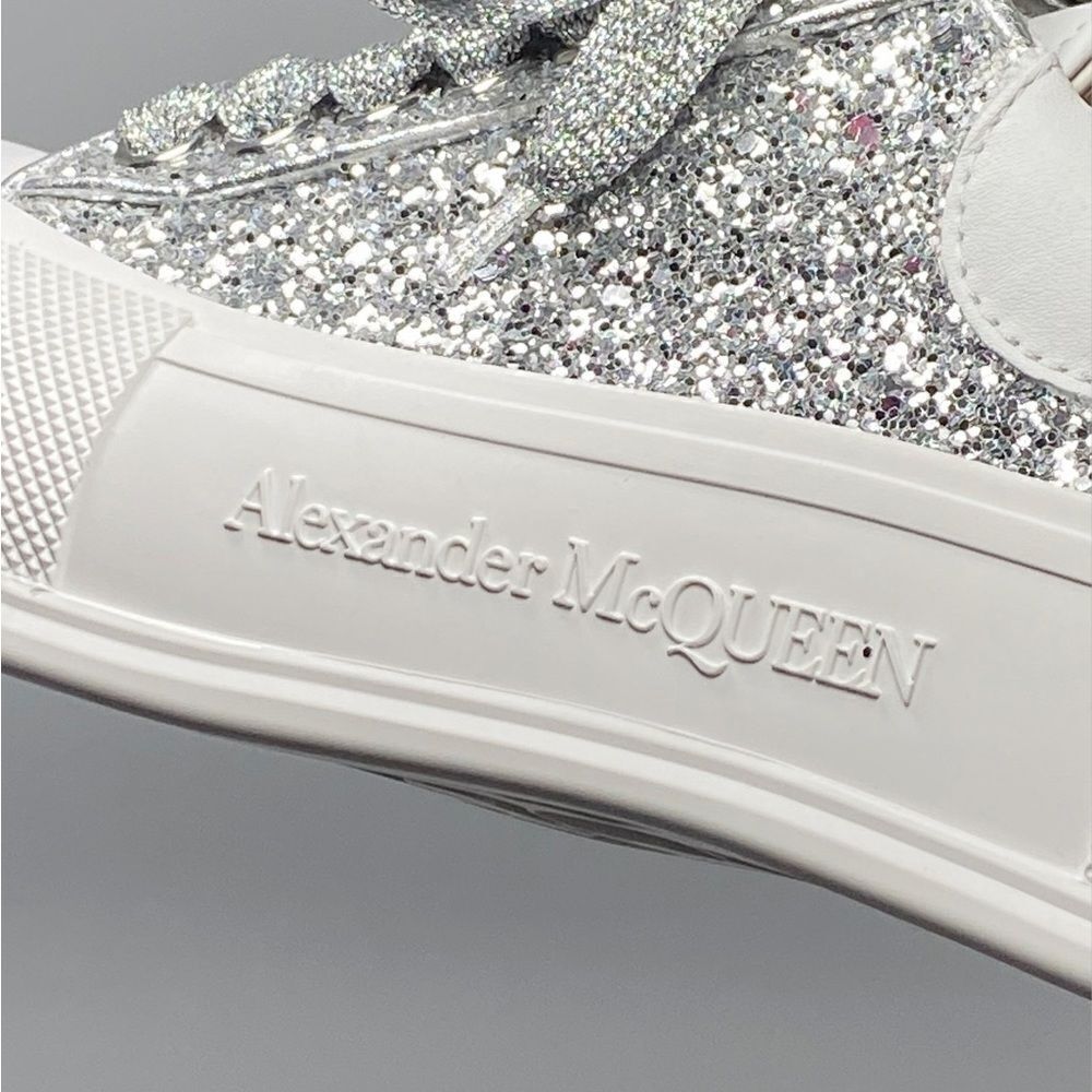 Alexander Mcqueen Glitter Sneakers size 36.5 - Picture 8 of 13